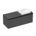Hansgrohe Waschtischunterschrank Xelu Q DGM 1360x540mm m.2SK f.Kons.m.AWT ge Matt Black