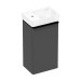 Hansgrohe Waschtischunterschrank Xelu Q DGM 340x245mm f.HWB,Türanschlag li. Matt Black