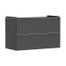 Hansgrohe Waschtischunterschrank Xelu Q DGM 980x475mm mit 2 SK für WT chrom