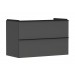 Hansgrohe Waschtischunterschrank Xelu Q DGM 980x475mm mit 2 SK für WT Matt Black