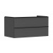 Hansgrohe Waschtischunterschrank Xelu Q DGM 980x540mm m.2 SK f.Kons.m.AWT Matt Black
