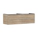 Hansgrohe Waschtischunterschrank Xelu Q ECHN 1180x540mm m.4SK f.Kons.m.AWT Matt White
