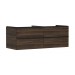 Hansgrohe Waschtischunterschrank Xelu Q NBD 1360x550mm m. 4SK f.Kons.m.AWT Matt Black