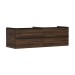 Hansgrohe Waschtischunterschrank Xelu Q NBD 1560x550mm m. 4SK f.Kons.m.AWT Matt Black