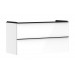 Hansgrohe Waschtischunterschrank Xelu Q we hgl 1180x475mm mit 2 SK für WT Matt Black