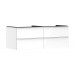 Hansgrohe Waschtischunterschrank Xelu Q we hgl 1180x540mm m.4SK f.Kons./AWT Matt White