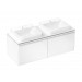 Hansgrohe Waschtischunterschrank Xelu Q we hgl 1360x540mm 2SK f.Kon./AWT ge Matt White