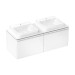 Hansgrohe Waschtischunterschrank Xelu Q we hgl 1360x540mm 2SK f.Kon./AWT ge Matt White