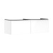 Hansgrohe Waschtischunterschrank Xelu Q we hgl 1560x540mm 2SK f.Kon./AWT ge chr