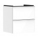 Hansgrohe Waschtischunterschrank Xelu Q we hgl 580x475mm mit 2 SK für WT chrom