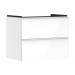 Hansgrohe Waschtischunterschrank Xelu Q we hgl 780x475mm mit 2 SK für WT Matt White