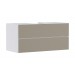 Hansgrohe Waschtischunterschrank Xevolos E Matt White 1180/550mm mit 2 SK f.Kons.m.WT ge BZs