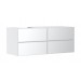 Hansgrohe Waschtischunterschrank Xevolos E Matt White 1370/550mm m.4SK f.Kons.m. AWT ge li Wme