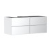 Hansgrohe Waschtischunterschrank Xevolos E Matt White 1370/550mm m.4SK f.Kons.m. AWT ge li Wme