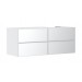 Hansgrohe Waschtischunterschrank Xevolos E Matt White 1370/550mm m.4SK f.Kons.m. AWT ge re Wme