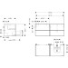 Hansgrohe Waschtischunterschrank Xevolos E Matt White 1370/550mm m.4SK f.Kons.m. AWT ge re Wme