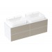 Hansgrohe Waschtischunterschrank Xevolos E Matt White 1570/550mm mit 4 SK f.Kons.m.WT ge BZs