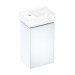 Hansgrohe Waschtischunterschrank Xevolos E Matt White 340/245mm für HWB, Türanschlag links Wme