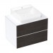 Hansgrohe Waschtischunterschrank Xevolos E Matt White 780/550mm mit 2 SK f.Kons.m.WT ge ECHD