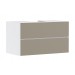 Hansgrohe Waschtischunterschrank Xevolos E Matt White 980/550mm mit 2 SK f.Kons.m.WT ge BZs
