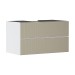 Hansgrohe Waschtischunterschrank Xevolos E Matt White 980/550mm mit 2 SK f.Kons.m.WT ge BZs
