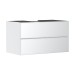 Hansgrohe Waschtischunterschrank Xevolos E Matt White 980/550mm mit 2 SK f.Kons.m.WT ge Wme