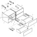 Hansgrohe Waschtischunterschrank Xevolos E Sbma 1370/550mm m.4SK f.Kons.m. AWT ge re BZs