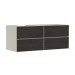 Hansgrohe Waschtischunterschrank Xevolos E Sbma 1370/550mm m.4SK f.Kons.m.AWT ge li ECHD