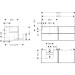 Hansgrohe Waschtischunterschrank Xevolos E Sbma 1370/550mm m.4SK f.Kons.m.AWT ge li ECHD