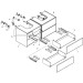 Hansgrohe Waschtischunterschrank Xevolos E Sgma 1570/550mm mit 4 SK f.Kons.m.WT ge ECHD