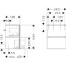 Hansgrohe Waschtischunterschrank Xilesa E  480x380mm m.2SK PushOpen f.HWB ECHK