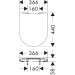 Hansgrohe WC Sitz EluPura Q m.Befestigung oben o.Absenkautoma.m.Schnellverschl.Slim we