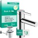 Hansgrohe WTM 100 Zesis S CoolStart  mit Zugstangen-Ablaufgarnitur chrom