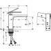 Hansgrohe WTM 110 Tecturis E CoolStart ohne Ablaufgarnitur Matt Black