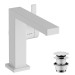 Hansgrohe WTM 110 Tecturis E Fine CoolStart mit Push-Open Ablaufgarnitur Matt White