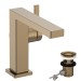 Hansgrohe WTM 110 Tecturis E Fine CoolStart mit Zugstangen-Ablaufgarnitur Brushed Bronze