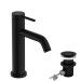 Hansgrohe WTM 110 Tecturis S CoolStart mit Zugstangen-Ablaufgarnitur Matt Black