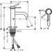 Hansgrohe WTM 110 Tecturis S CoolStart ohne Ablaufgarnitur Matt Black