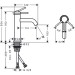 Hansgrohe WTM 110 Tecturis S ohne Ablaufgarnitur Matt White