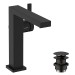 Hansgrohe WTM 150 Tecturis E Fine CoolStart EcoSmart+ mit Push-Open Ablauf Matt Black