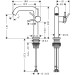 Hansgrohe WTM 150 Tecturis S Fine CoolStart mit Push-Open Ablaufgarnitur Brushed Bronze