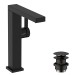 Hansgrohe WTM 210 Tecturis E Fine CoolStart Schwenkauslauf m.Push-Open Ablaufgar. Matt Black