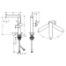 Hansgrohe WTM 210 Tecturis E Fine CoolStart Schwenkauslauf m.Push-Open Ablaufgar. Matt Black