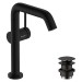 Hansgrohe WTM 210 Tecturis S Fine CoolStart Schwenkauslauf m.Push-Open Ablaufgar. Matt Black