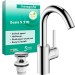 Hansgrohe WTM 210 Zesis S Schwenkauslauf  Push-Open-Ablaufgarnitur chrom