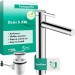 Hansgrohe WTM 230 Zesis S CoolStart f.Waschsch. mit Zugstangen-Ablaufgarnitur chrom