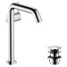 Hansgrohe WTM 240 Tecturis S Fine CoolStart mit Push-Open Ablaufgarnitur chrom