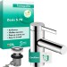 Hansgrohe WTM 70 Zesis S CoolStart mit  Metall Zugstangen-Ablaufgarnitur chrom