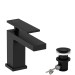 Hansgrohe WTM 80 Tecturis E CoolStart EcoSmart+ mit Ablaufgarnitur Matt Black