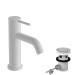 Hansgrohe WTM 80 Tecturis S CoolStart mit Zugstangen-Ablaufgarnitur Matt White